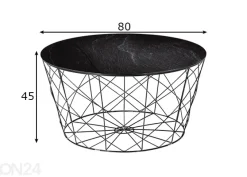 Sohvapöytä 80 cm