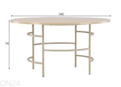 Sohvapöytä Copenhagen Ø 140 cm