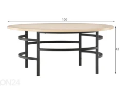 Sohvapöytä Copenhagen Ø 100 cm
