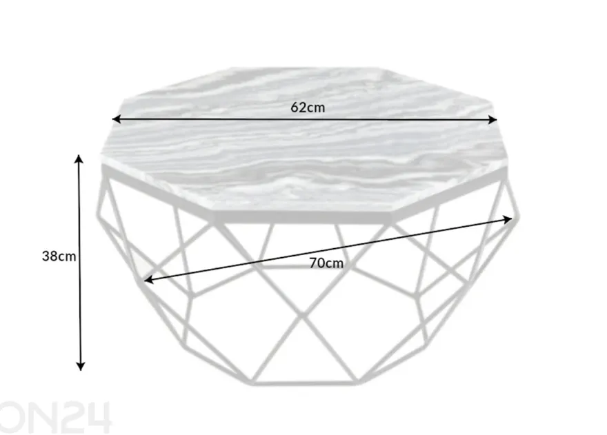 Sohvapöytä Diamond