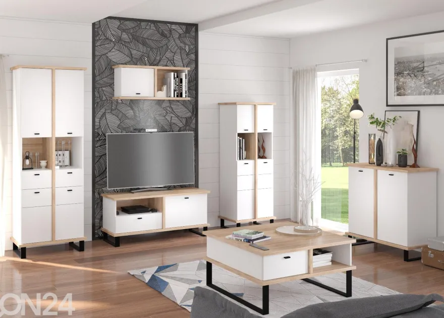 Sohvapöytä Fermoy 90x90 cm