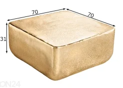 Sohvapöytä Gold 70x70 cm