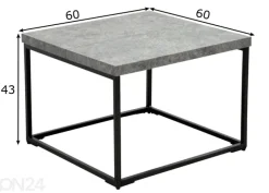 Sohvapöytä Hillstone 60x60 cm
