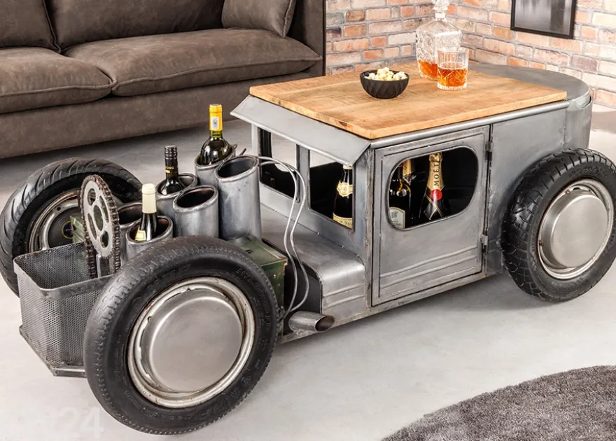 Sohvapöytä Hot Rod 165x73 cm