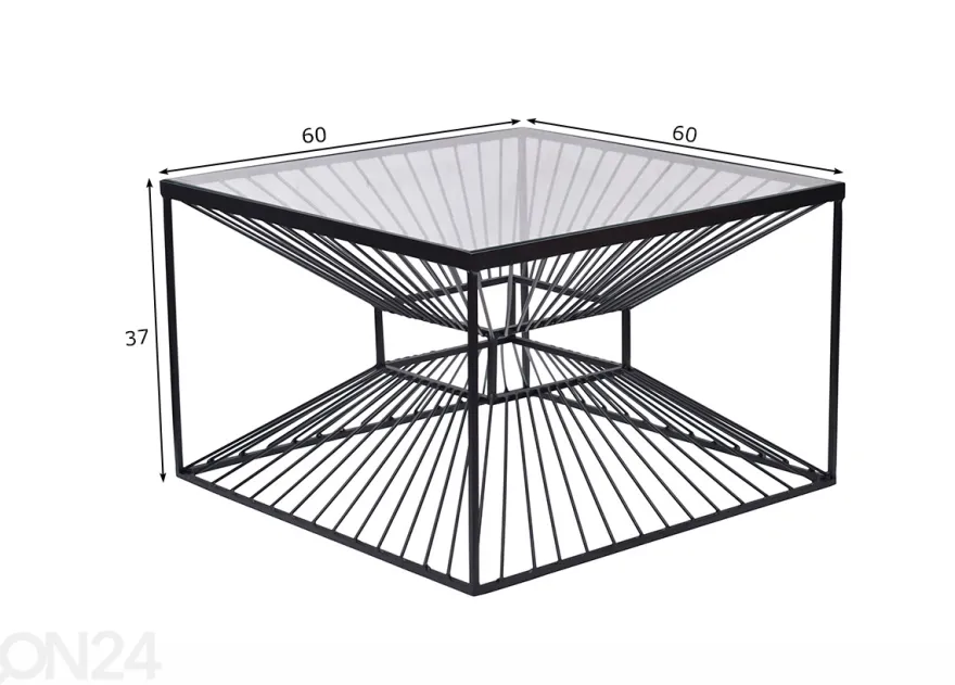 Sohvapöytä Illusion Ø 60 cm