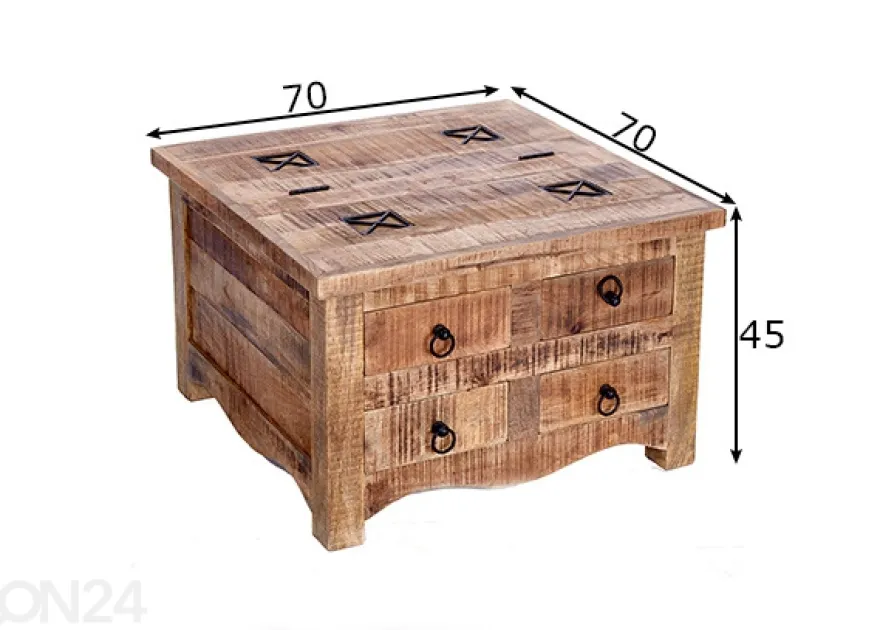 Sohvapöytä Iron Craft