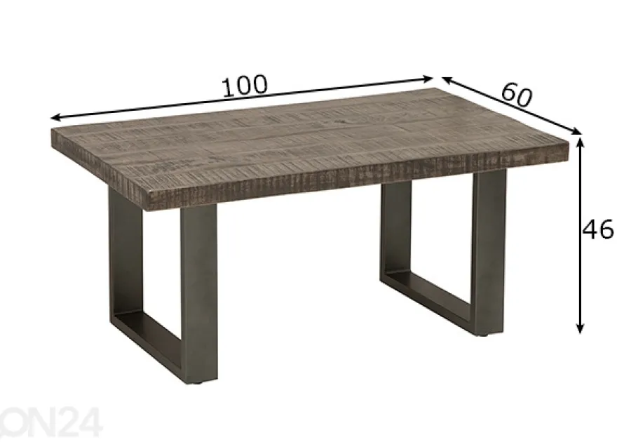 Sohvapöytä Iron Craft