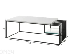Sohvapöytä Juba 120 cm