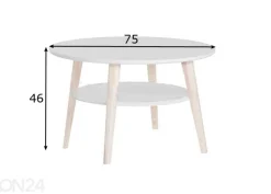 Sohvapöytä Kodikas Ø 75 cm