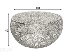 Sohvapöytä Leaf Ø 80 cm