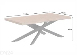 Sohvapöytä Mammut 60x110 cm