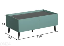 Sohvapöytä Melton 110x60 cm