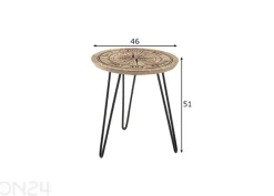 Sohvapöytä Nevis Ø 46 cm