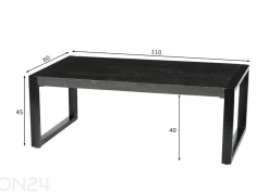 Sohvapöytä Norris 110 cm