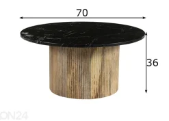 Sohvapöytä Nova Ø 70 cm