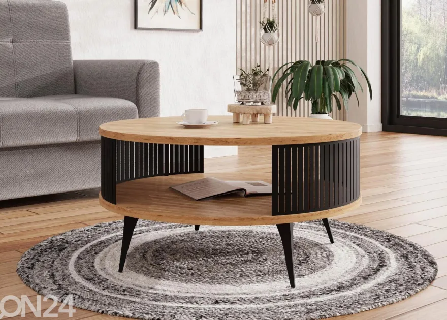 Sohvapöytä Ronni Ø 75 cm