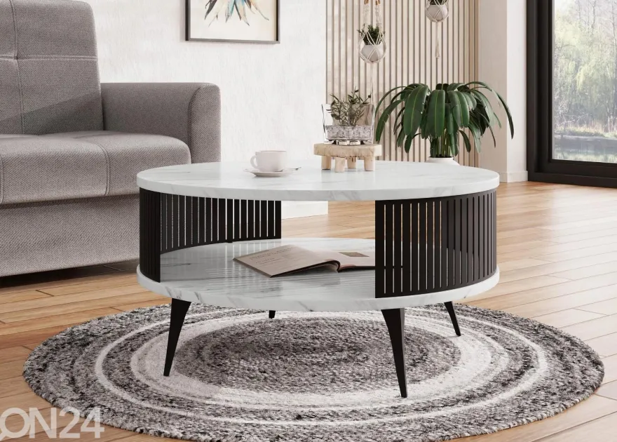 Sohvapöytä Ronni Ø 75 cm