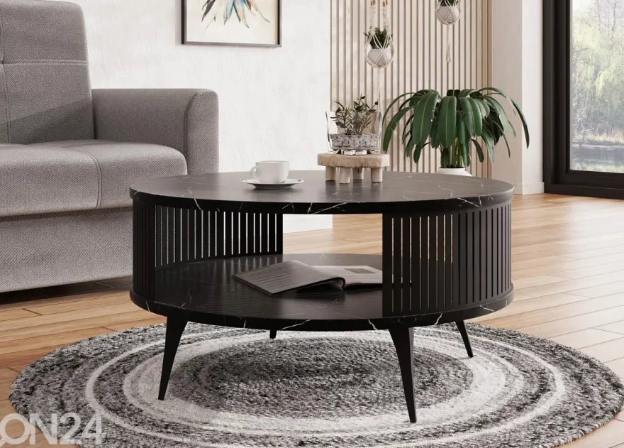 Sohvapöytä Ronni Ø 75 cm