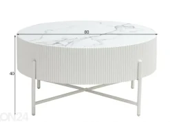 Sohvapöytä Round Ø 80 cm