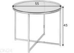Sohvapöytä Space Ø 55 cm