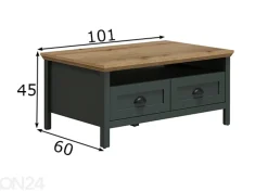 Sohvapöytä Stanton 101x60 cm
