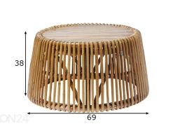 Sohvapöytä Tom Tailor 69 cm, luonnollinen