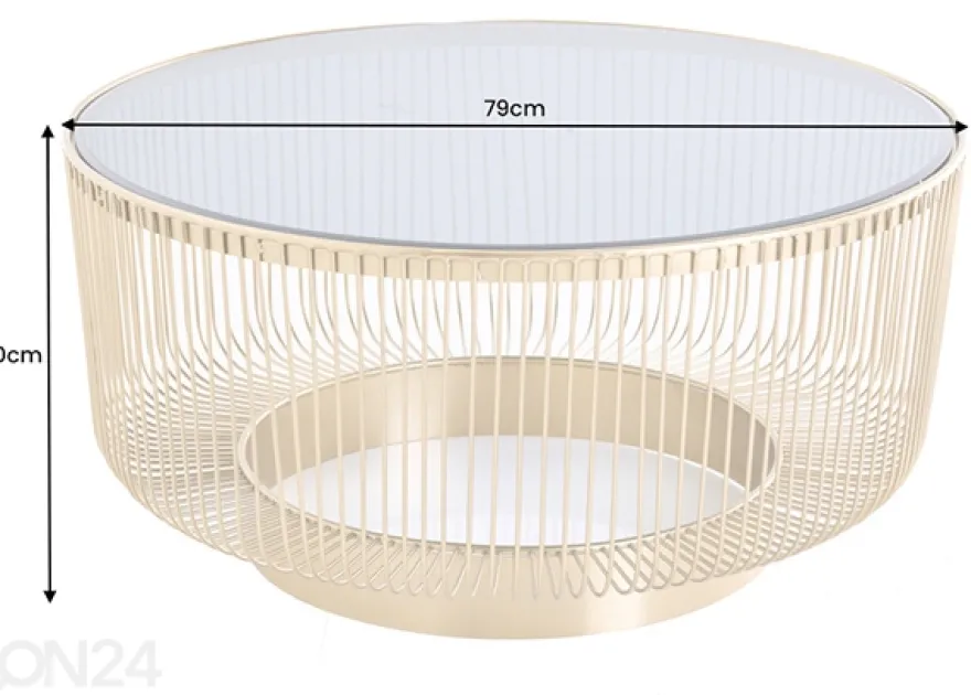 Sohvapöytä Variation Ø 79 cm