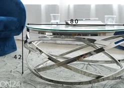 Sohvapöytä Vela Ø 80 cm