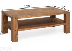 Sohvapöytä 120x60 cm