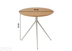 Sohvapöytä Zara Ø 50 cm