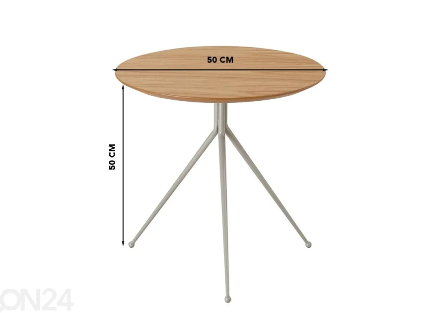 Sohvapöytä Zara Ø 50 cm