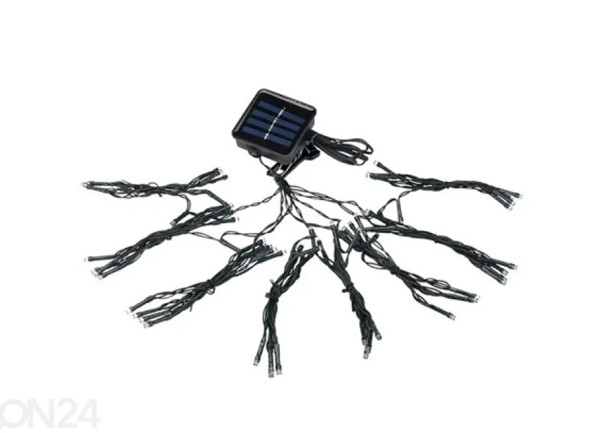 Solarvalaisin aurinkovarjon alle 72 LED