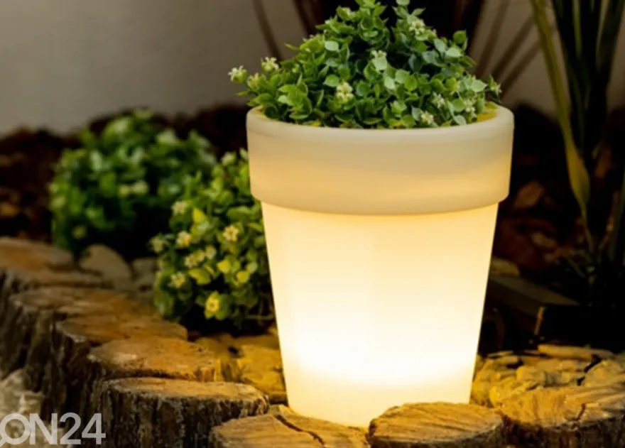 Solarvalo Kukkaruukku LED