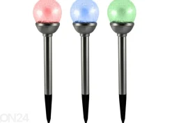 Solarvalo Kula LED RGB, 2 kpl