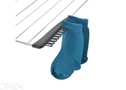 Sukkien kuivausteline 2 kpl, 17x6x1 cm