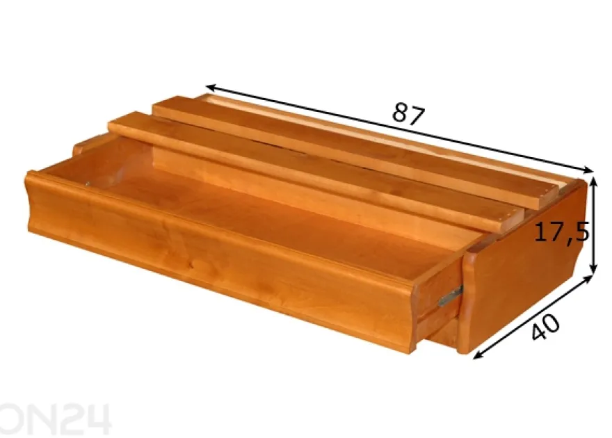 Suuri sokkeli, laatikolla