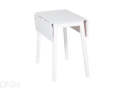 Taittopöytä Avola valkoinen 75x45-90 cm
