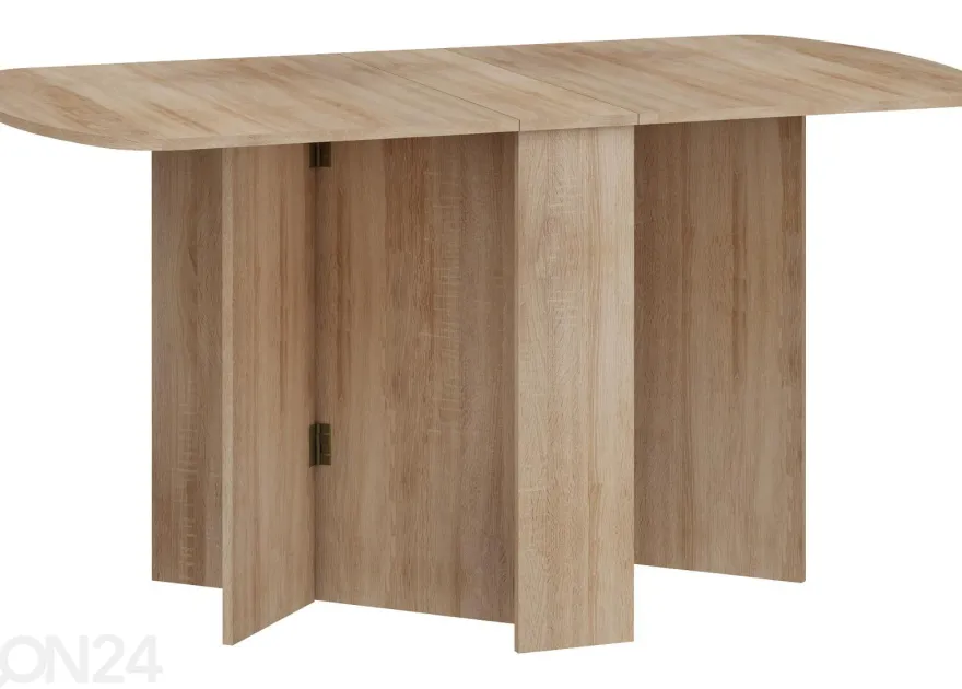 Taittopöytä Conna 80x86-150 cm