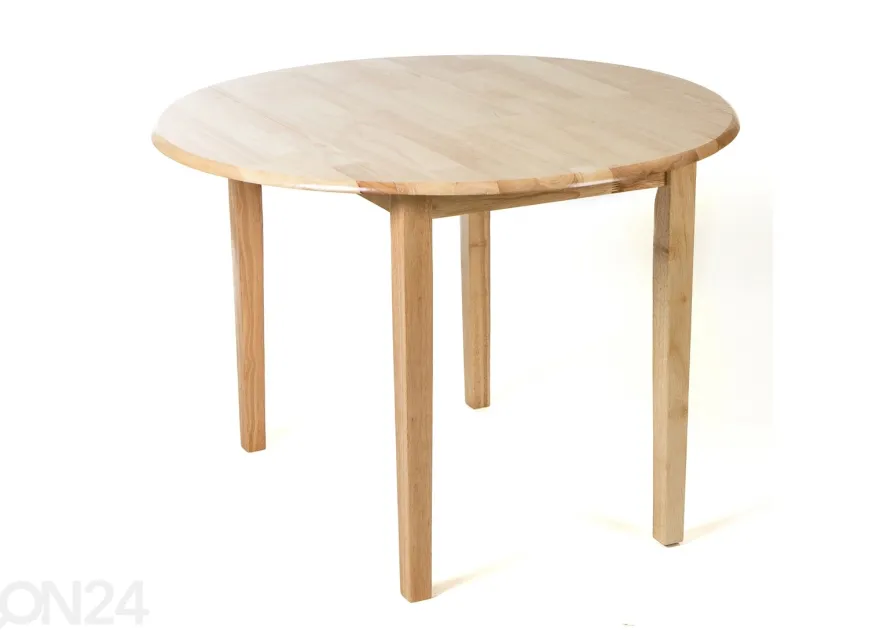 Taittopöytä Monaco + 4 tuolia Milano, vaalea tammi