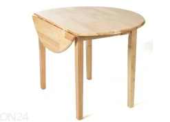 Taittopöytä Monaco + 4 tuolia Milano, vaalea tammi