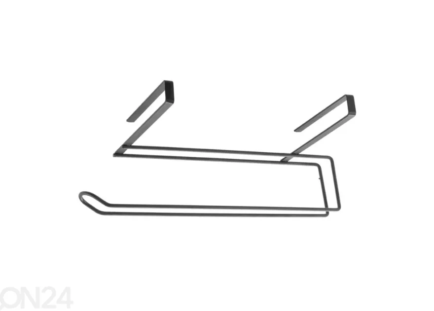 Talouspaperiteline Easy-Roll, 35x18x10 cm, musta