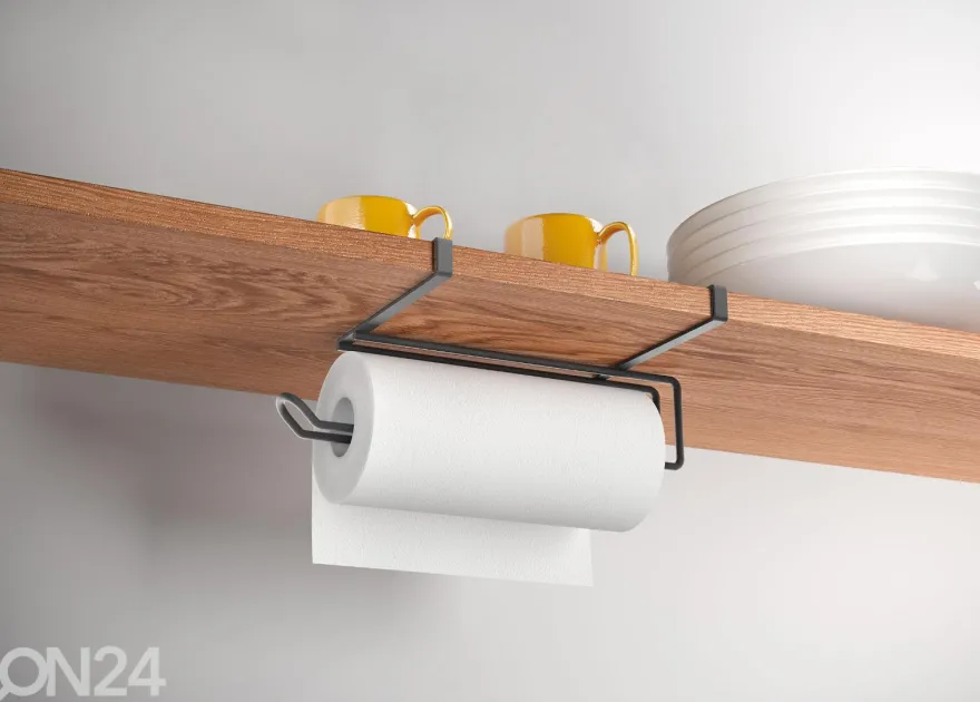 Talouspaperiteline Easy-Roll, 35x18x10 cm, musta