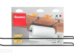 Talouspaperiteline Easy-Roll, 35x18x10 cm, musta