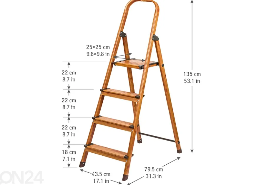 Taloustikkaat Tatkraft Upgrade 4
