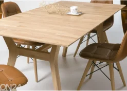 Tammi jatkettava ruokapöytä Helsinki 170-210x90 cm, valkoinen öljy