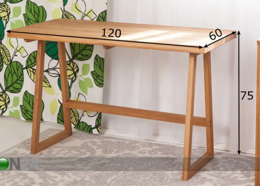Tammi työpöytä Turku 120 cm