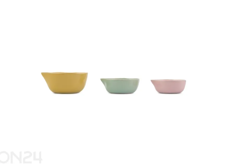 Tarjoilukulhot Jamie Oliver Big love pinch-me pots 3 kpl