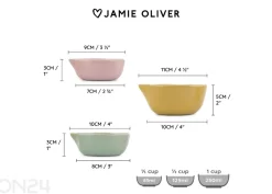 Tarjoilukulhot Jamie Oliver Big love pinch-me pots 3 kpl