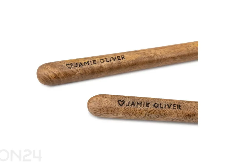 Tarjoilulusikat Jamie Oliver Big love mangopuu 29x14 cm