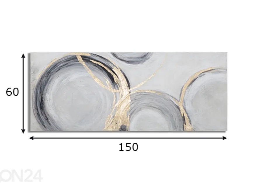Taulu Circly 150x60 cm